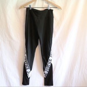 Justice Active Black Leggings